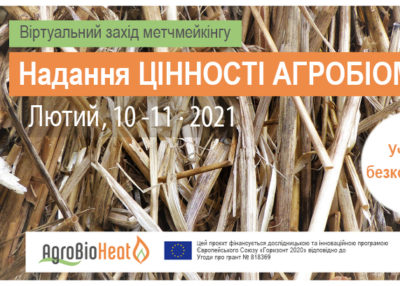 Virtual matchmaking event: «Bringing VALUE to AGROBIOMASS»